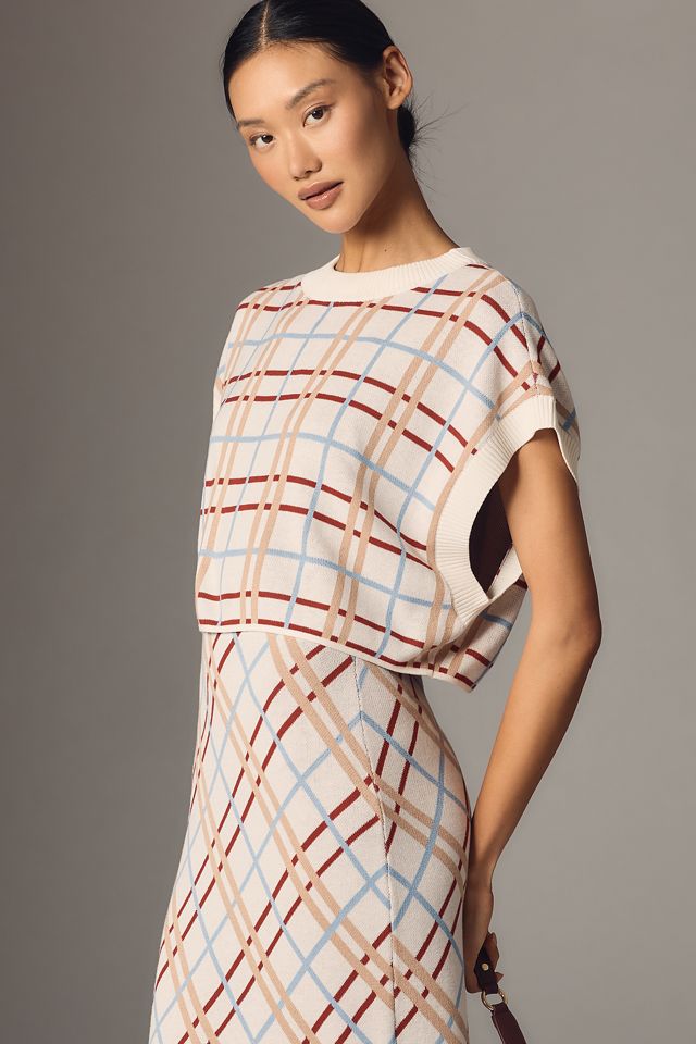 Maeve Two-Piece Sleeveless Sweater Top and Dress #3