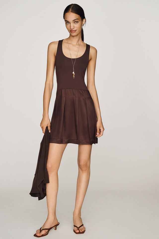 The Goldie Wool Cashmere Twofer Mini Dress #1