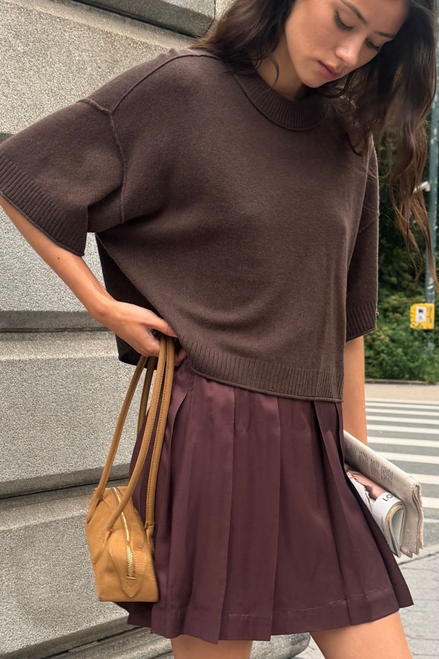 Goldie Wool Cashmere Twofer Mini Dress #4