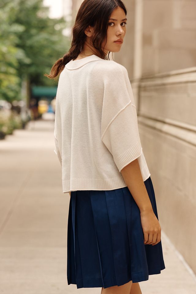Goldie Wool Cashmere Twofer Mini Dress #1