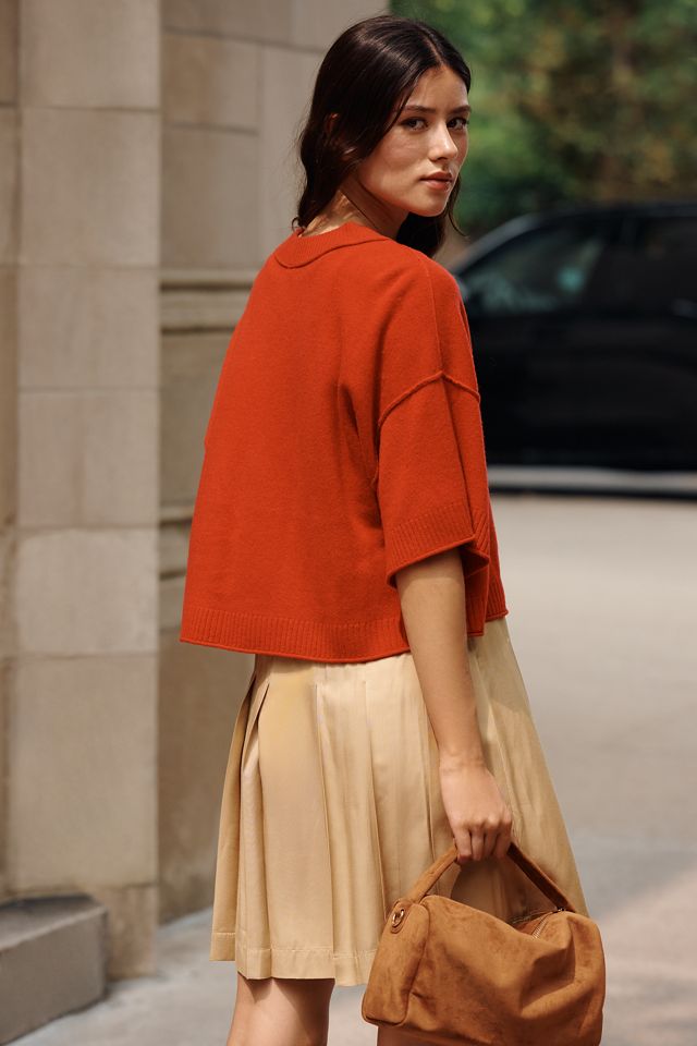 Goldie Wool Cashmere Twofer Mini Dress #1