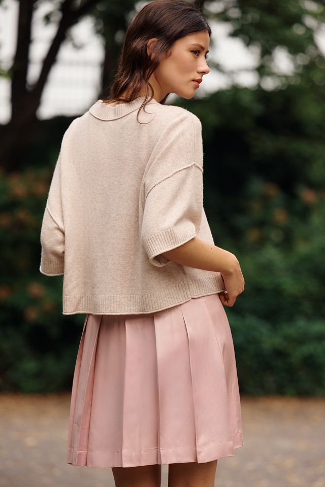 Goldie Wool Cashmere Twofer Mini Dress #1