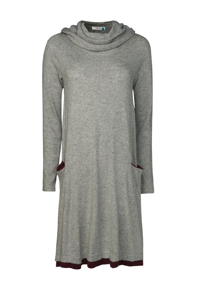 Cowled Swing Dress #4