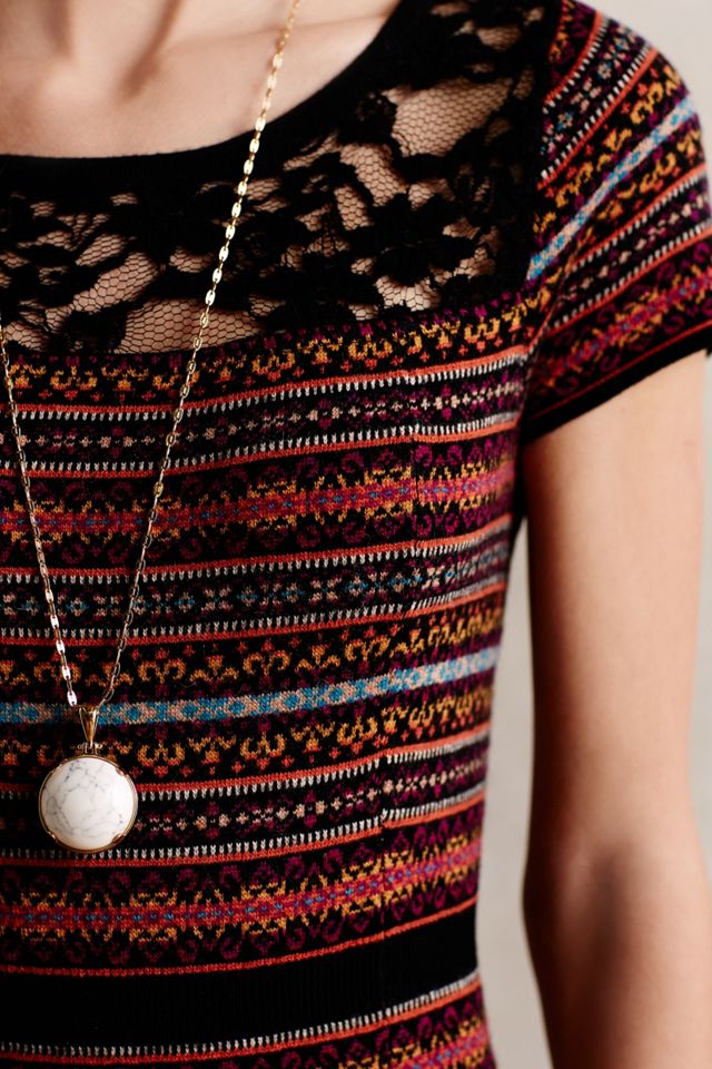 Fairisle Sweater Dress  #3