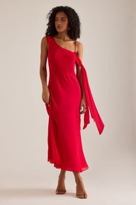 strapless open back dress Vintage Red Berber Moroccan wedding Kaftan dress main image 1