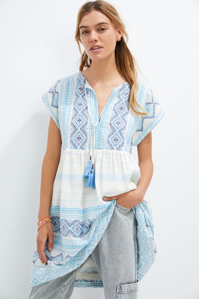 Jacquard Tunic Dress | Anthropologie
