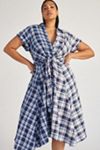 Pilcro Plaid Shirt Dress