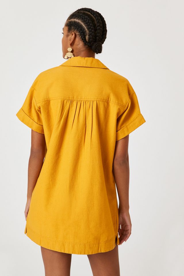 Pilcro Buttondown Shirt Dress #2