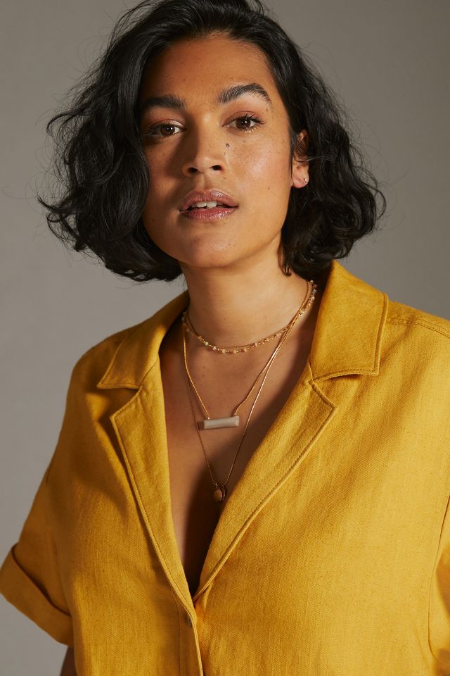 Pilcro Buttondown Shirt Dress #5