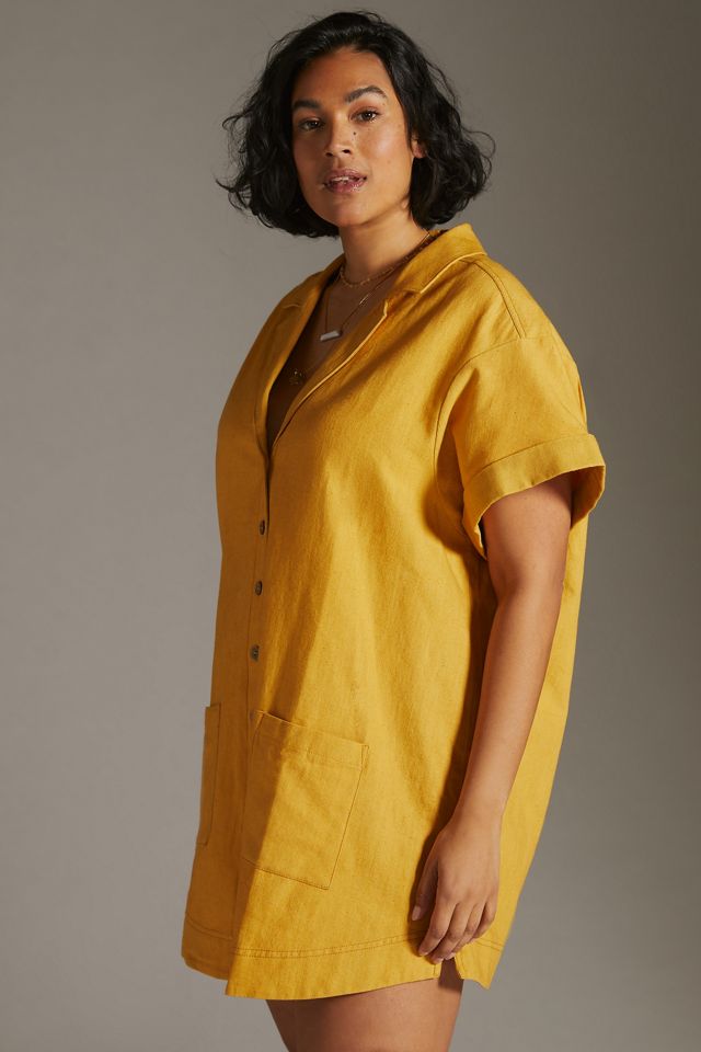 Pilcro Buttondown Shirt Dress #7