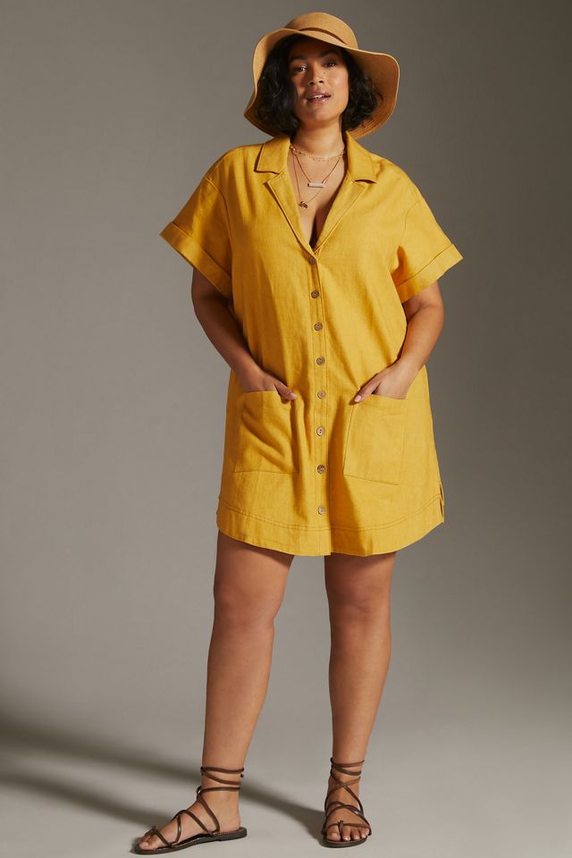 Pilcro Buttondown Shirt Dress #4