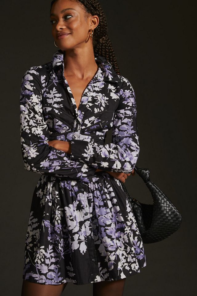 By Anthropologie Corset Shirt Dress #3