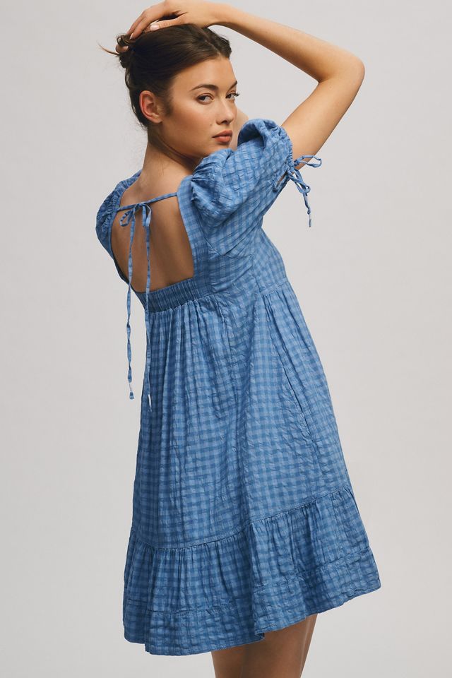 princess polly baby blue dress Cloud II Babydoll Dress