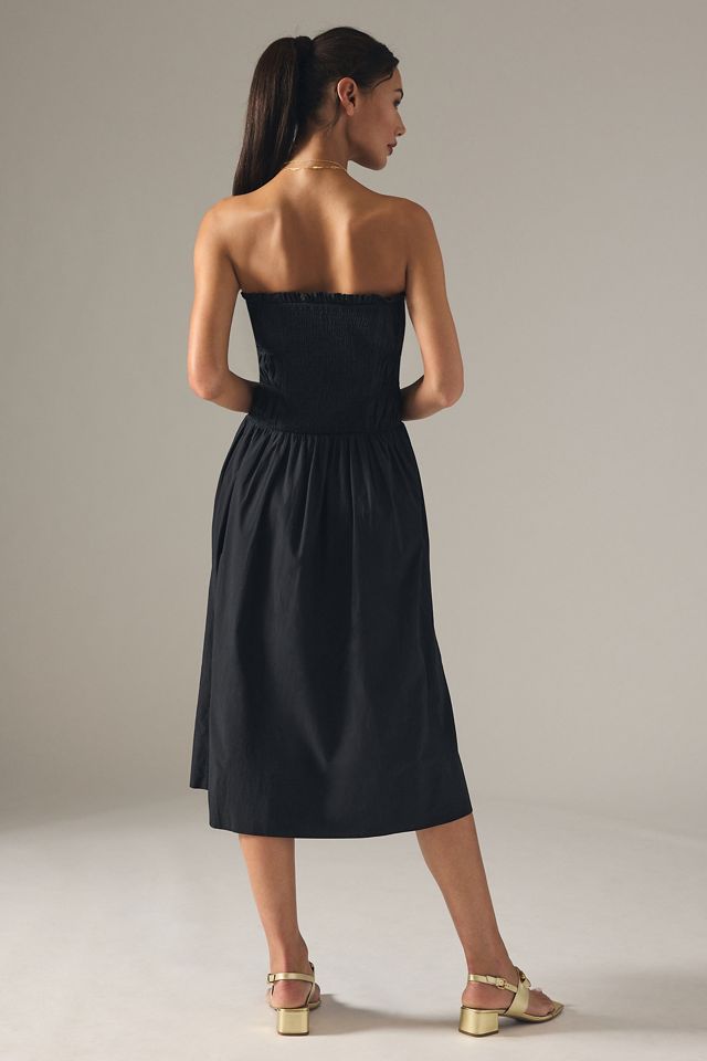 Maeve Strapless Smocked Dress #1