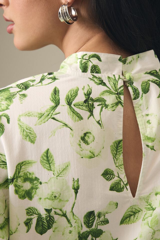 Robe tunique courte à col en V Maeve #3