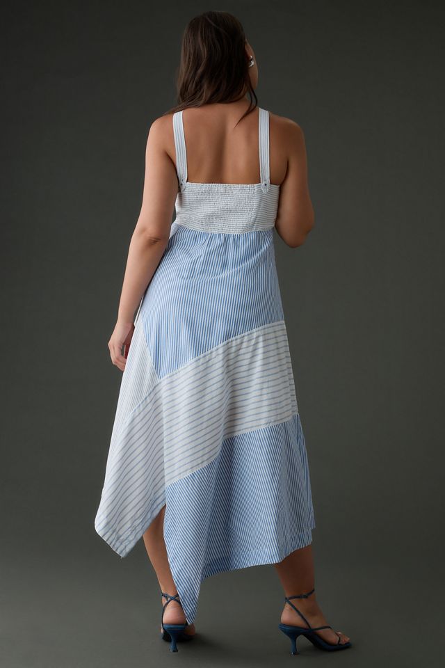 By Anthropologie Asymmetrical Square-Neck Dress #5