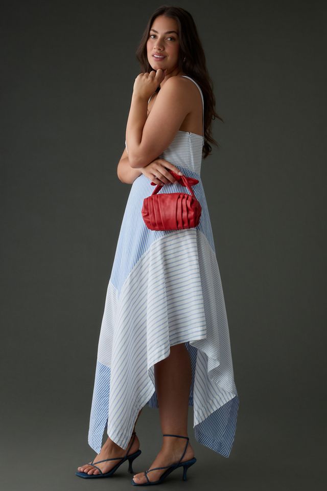 By Anthropologie Asymmetrical Square-Neck Dress #7