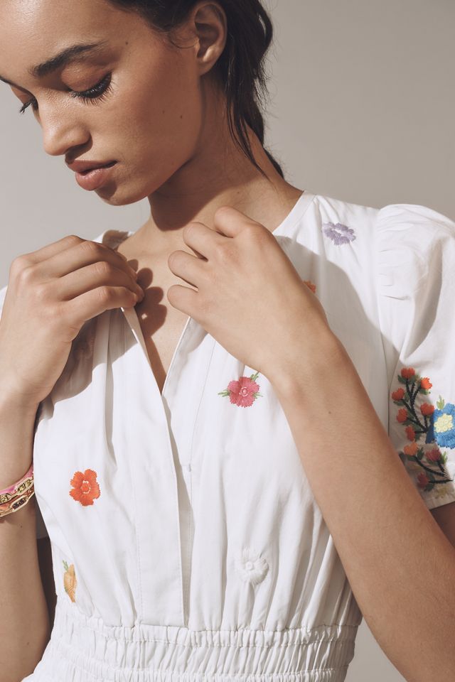 The Somerset Embroidered Mini Dress #3