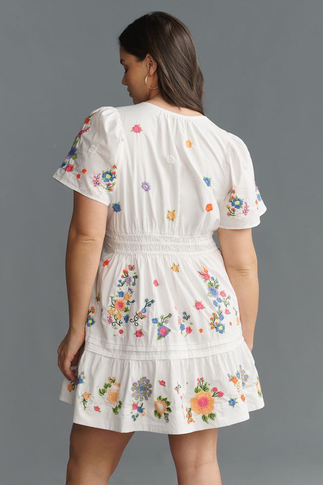 The Somerset Embroidered Mini Dress #5