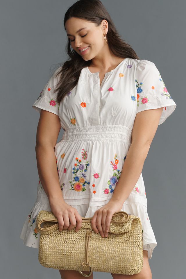 The Somerset Embroidered Mini Dress #6