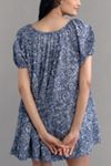 Maeve Scoop-Neck Mini Swing Dress