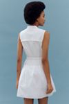 Maeve Sleeveless V-Neck Fit & Flare Shirtdress