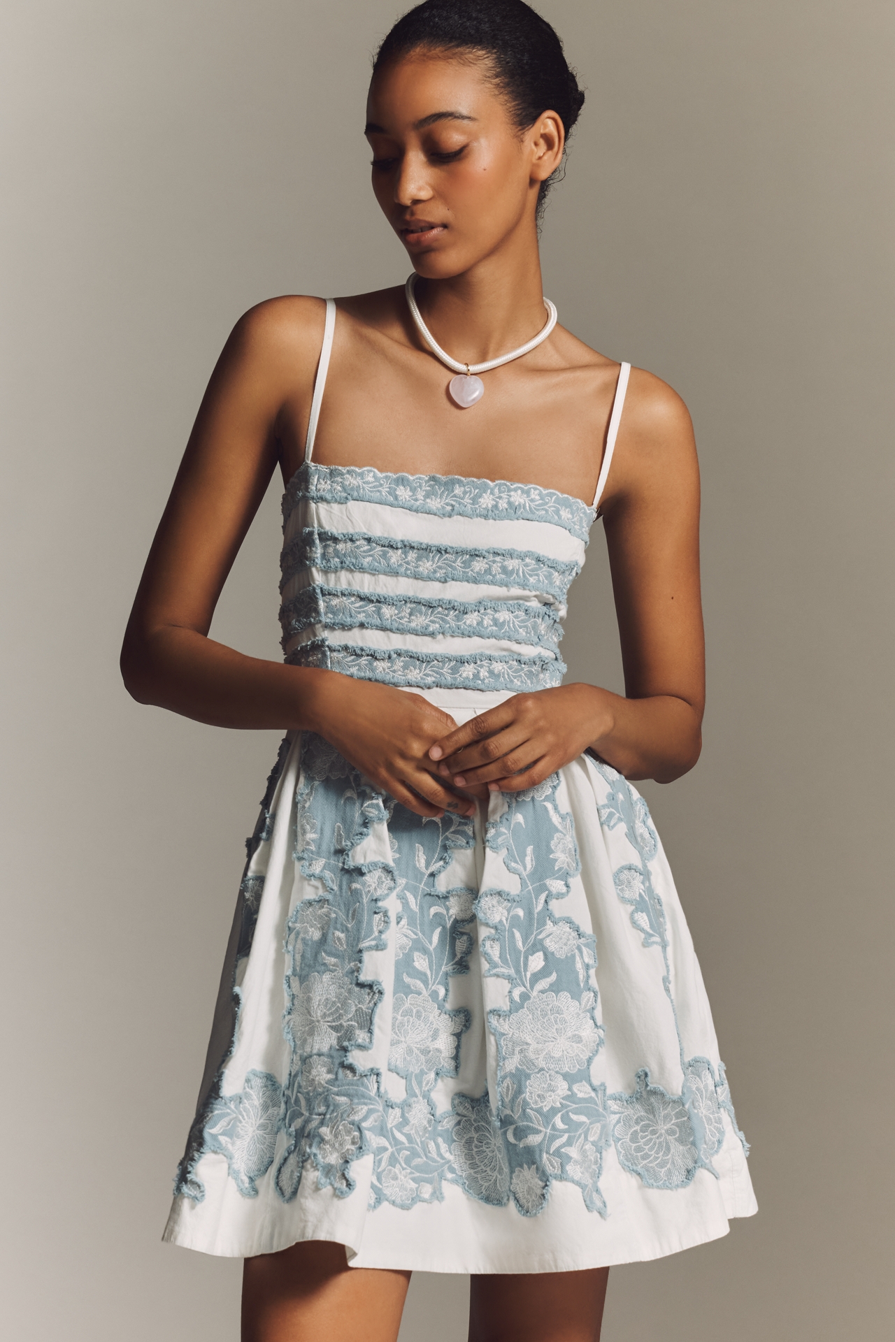 Maeve Sleeveless Fit & Flare Mini Dress