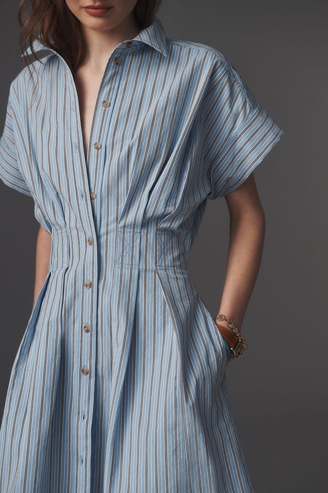 Pilcro Bobbi Short-Sleeve Waisted Dress #2