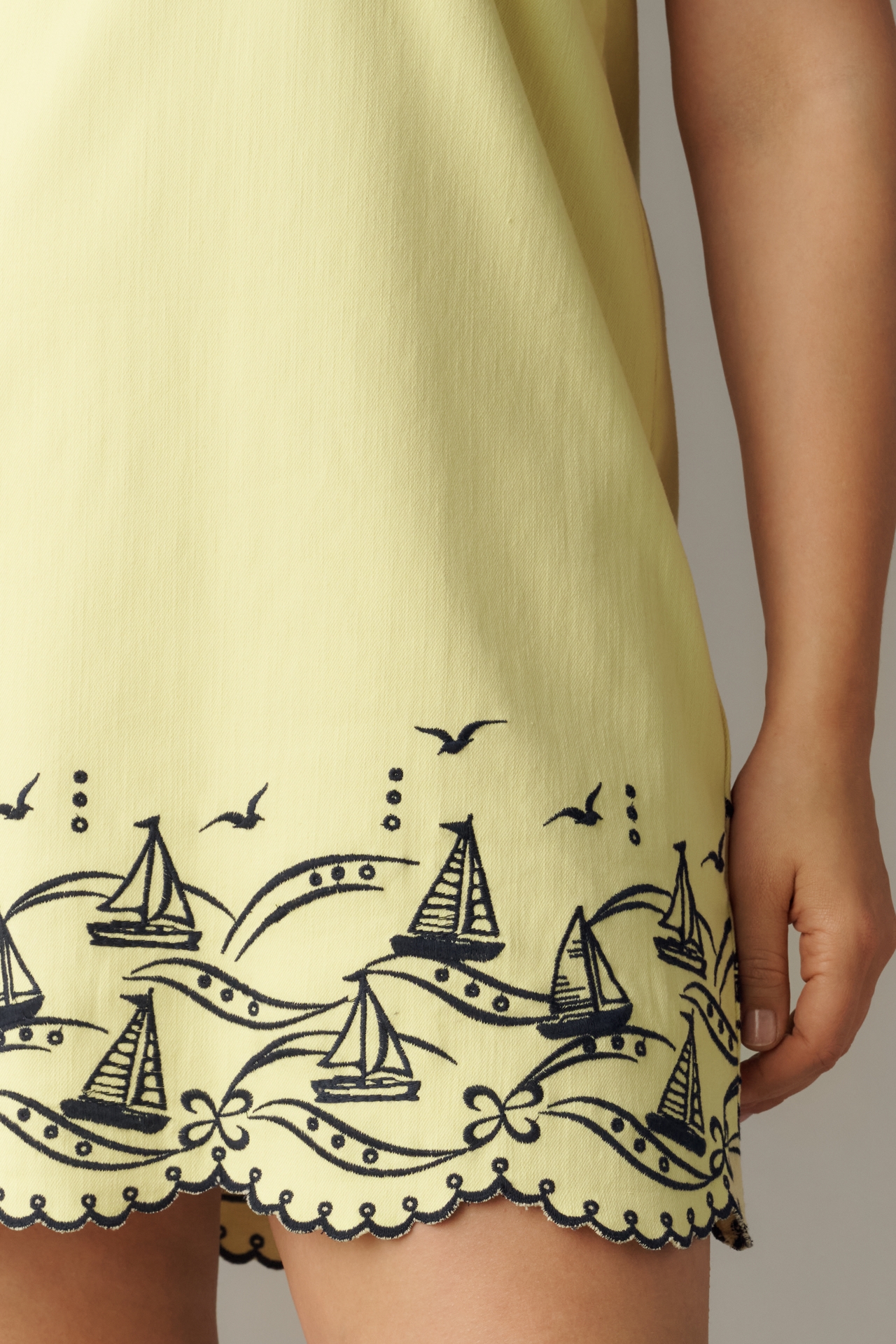 Maeve Sail Away Sleeveless Mini Dress