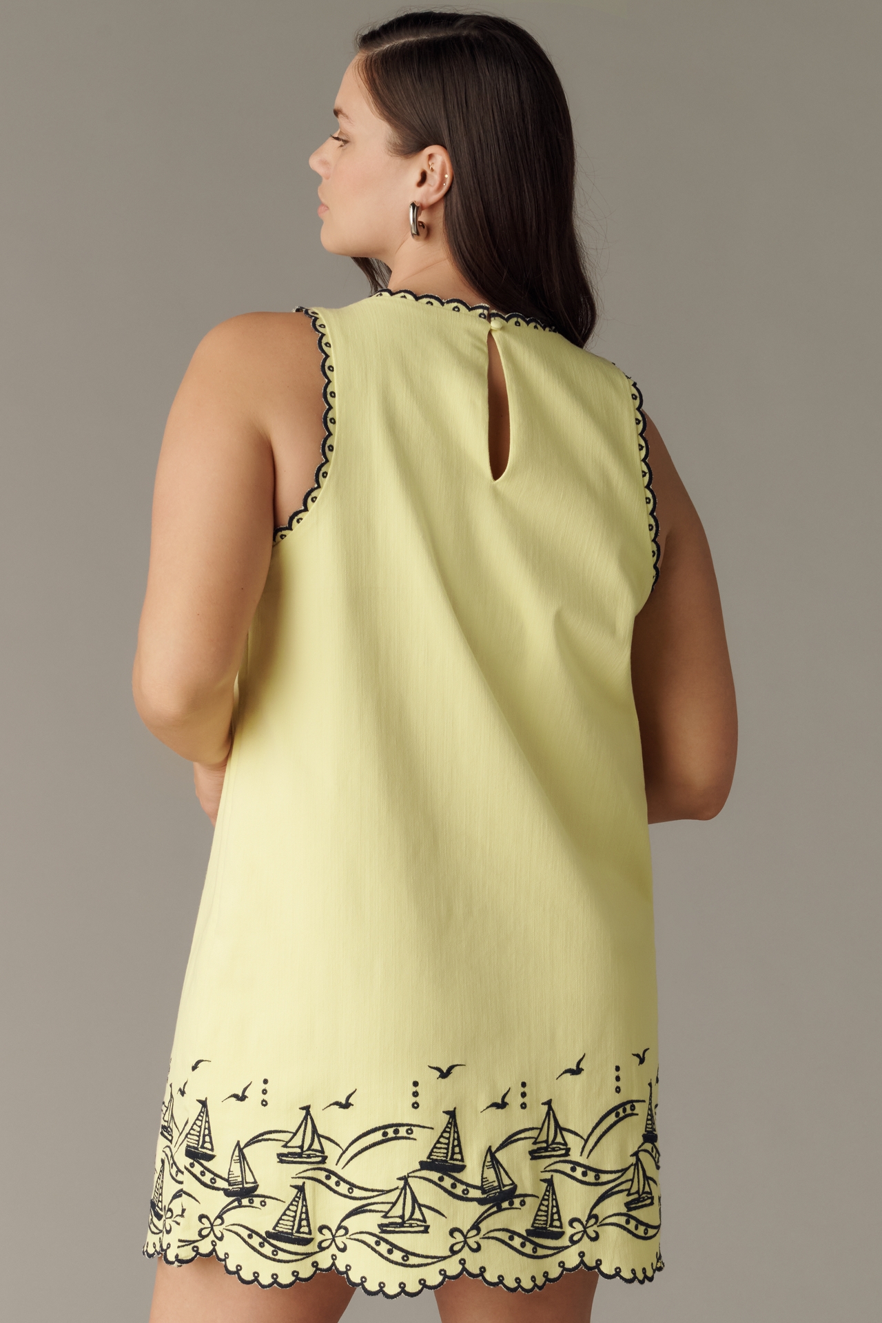 Maeve Sail Away Sleeveless Mini Dress