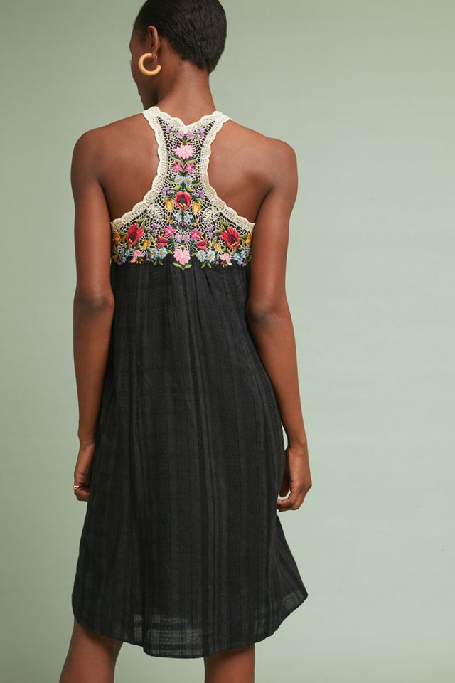 Mosley Embroidered Dress