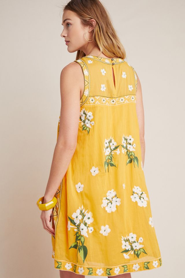 Joey Embroidered Swing Dress #1
