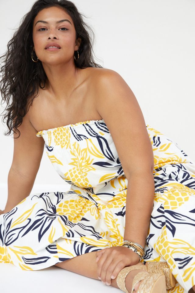 Floral Flounced Maxi Dress #7