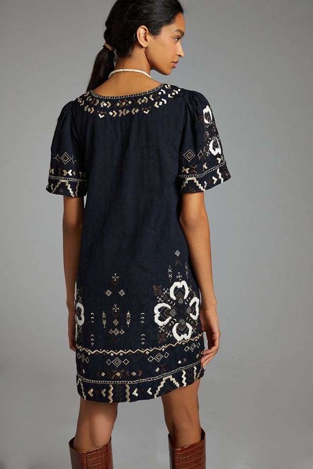 Embroidered Tunic Dress #2