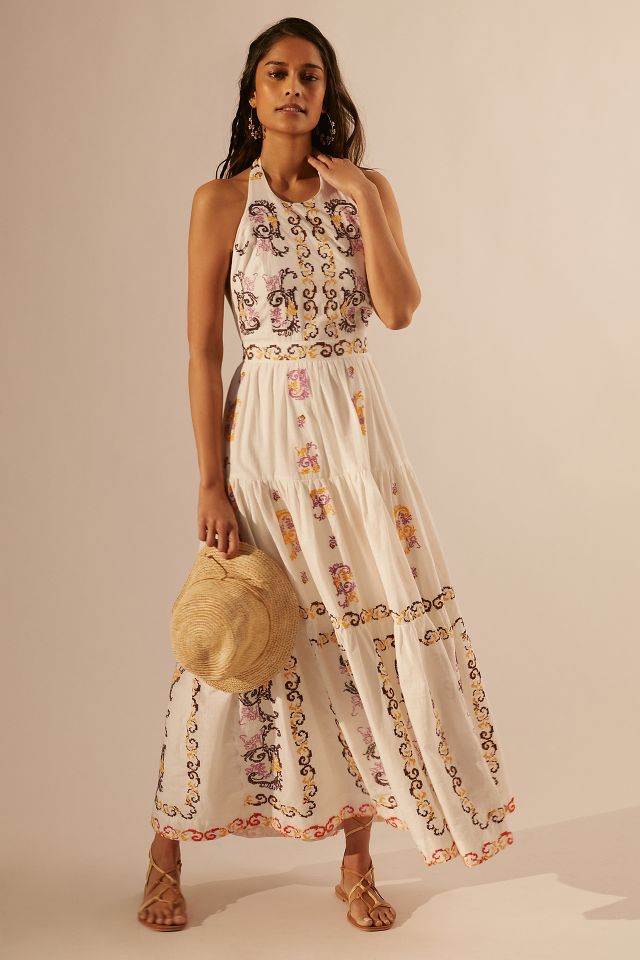 Anthropologie shop halter dress