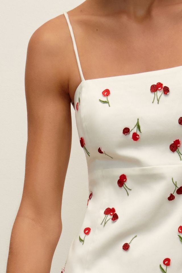 The Brynne 3D Spaghetti-Strap Dress by Maeve #1