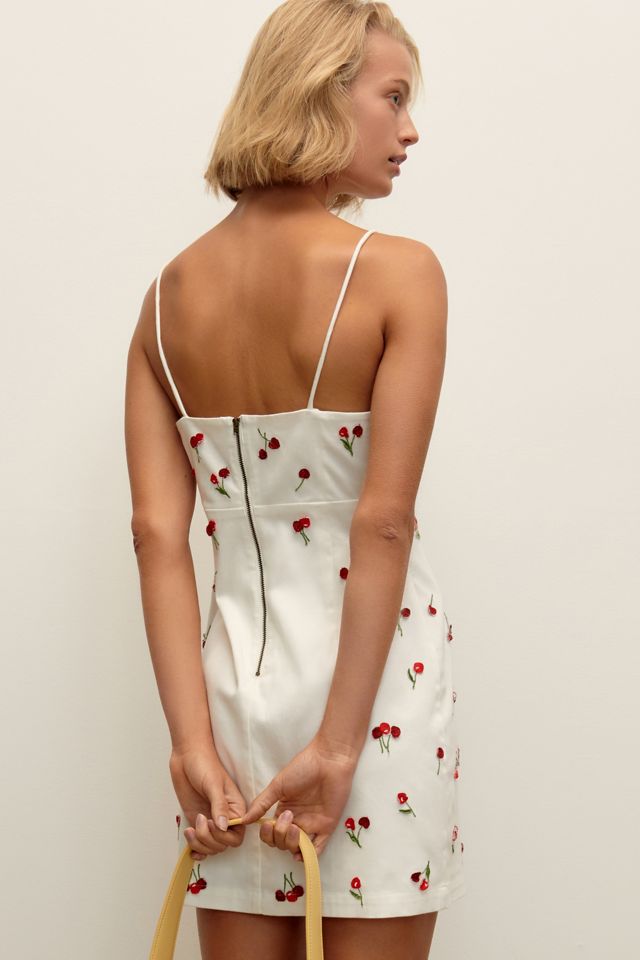 The Brynne 3D Spaghetti-Strap Dress by Maeve #2