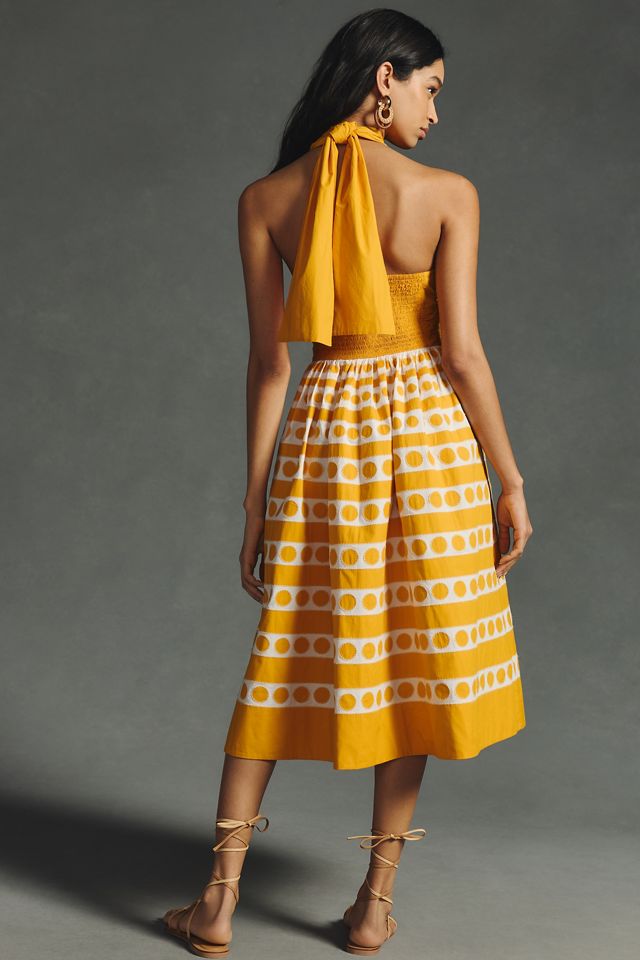 Maeve A-Line Halter Dress #1