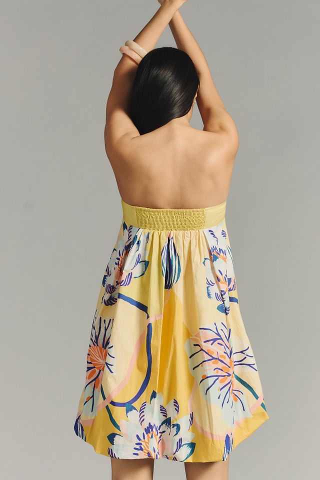 Sarah Gordon Strapless Printed Mini Dress #2
