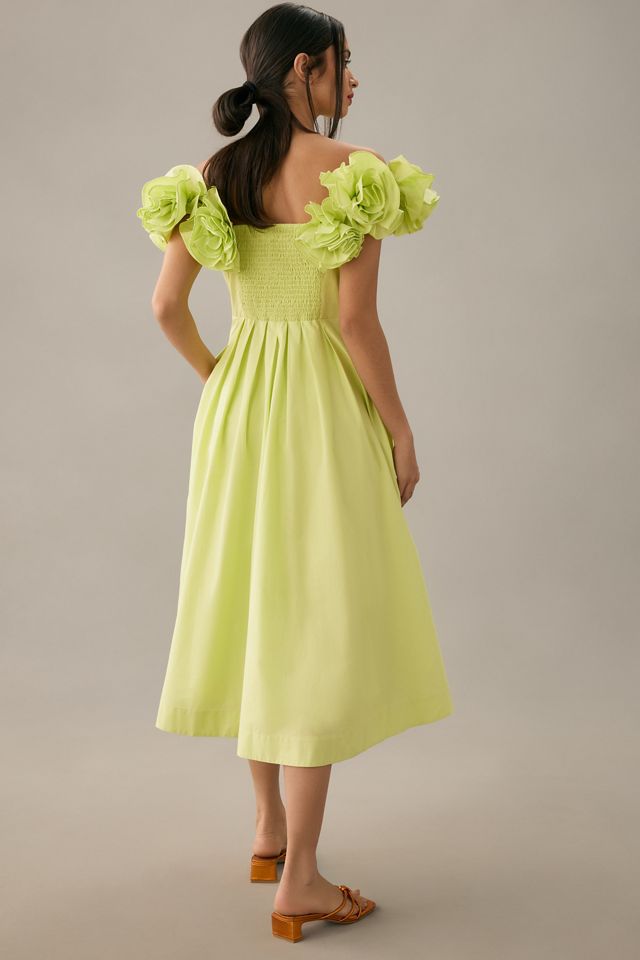 The Corina Ruffled Dress by Maeve #2