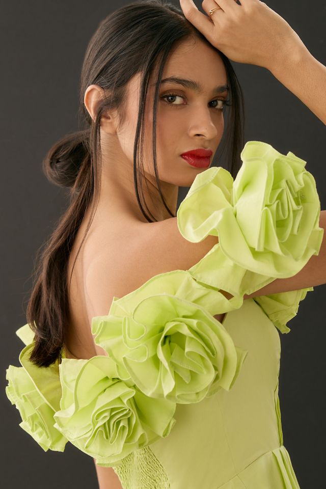 The Corina Ruffled Dress by Maeve #3