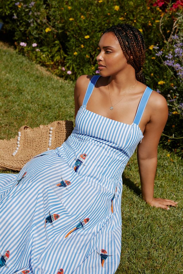 Maeve Tie-Back A-Line Dress | Anthropologie