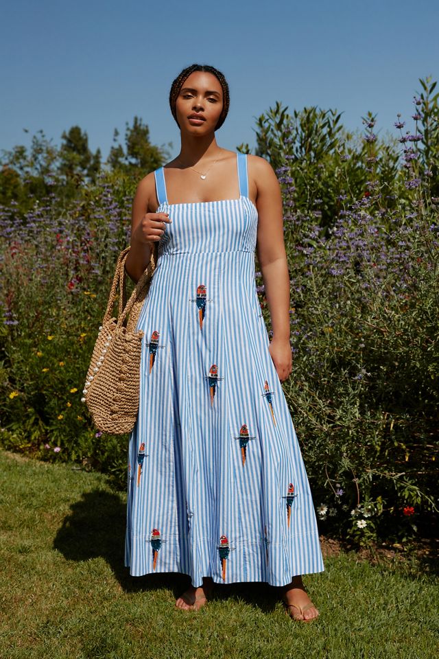 Maeve Tie-Back A-Line Dress | Anthropologie