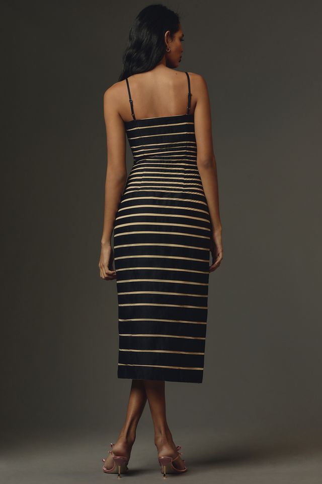 Maeve Square-Neck Sleeveless Slim Midi Dress #2