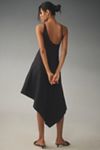 Yukiko Noritake Asymmetrical Floral Midi Dress