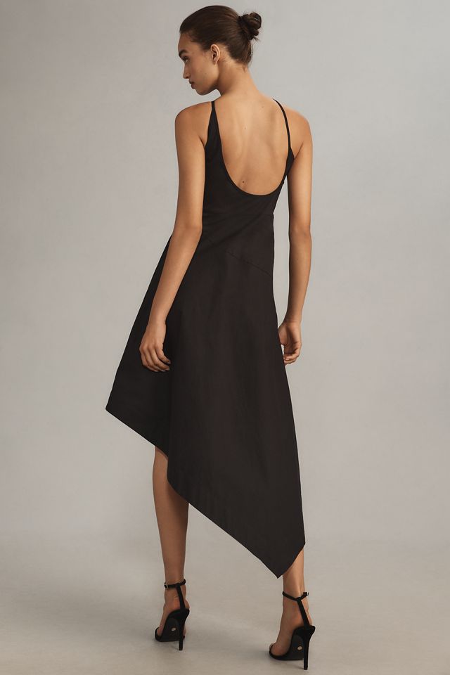 Yukiko Noritake x Anthropologie Asymmetrical Floral Midi