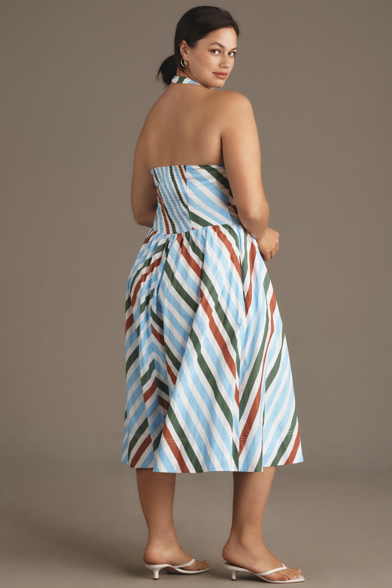 Maeve Halter Midi Sundress