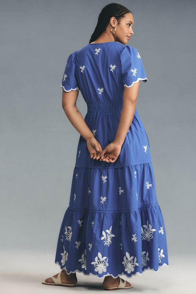 The Somerset Embroidered Maxi Dress #6