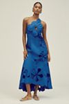 By Anthropologie One-Shoulder Cutwork Dress