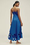 By Anthropologie One-Shoulder Cutwork Dress